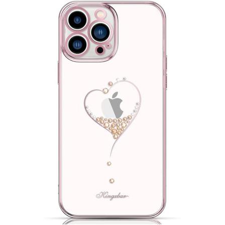 Kingxbar Iphone 13 Pro Max Skal Swarovski - Rosa