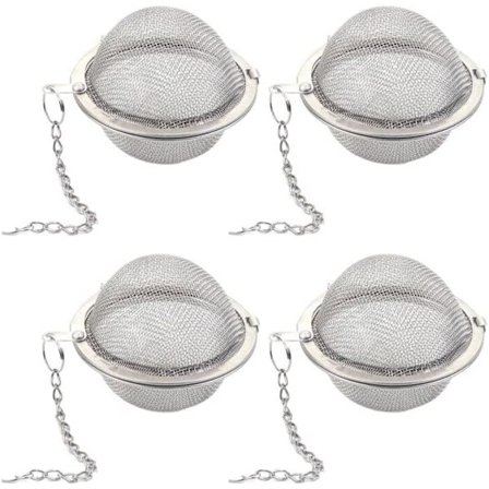 Rustfrit stål te-infuser, te-si, 4,5 cm te-kugle, te-f