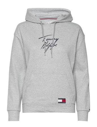Hoodie Lwk Top Grå Tommy Hilfiger