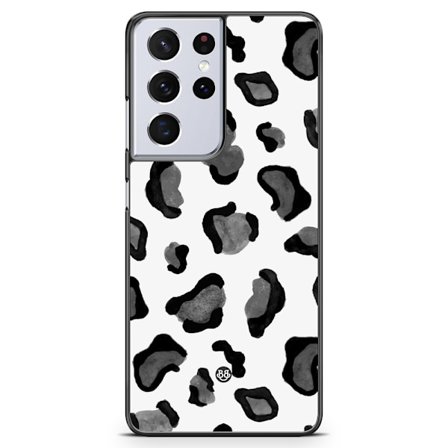 Bjornberry Skal Samsung Galaxy S21 Ultra - Grå Leopard