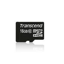 Transcend flashminnekort - 16 GB - microSDHC