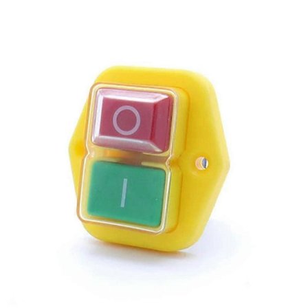 1 st KJD17B knappbrytare 220V-240V 16A 5-polig strömbrytare för elverktyg OV[ {db}