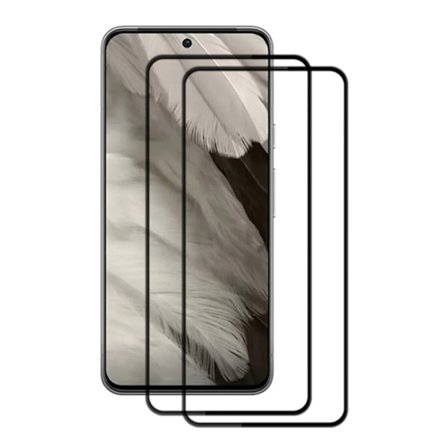 AMORUS till Pixel 8 Härdat glas skärmskydd 2-Pack