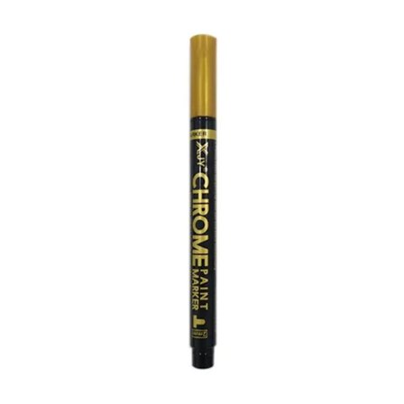 Mirror Marker Pen Reflekterande Paint Penna GULD