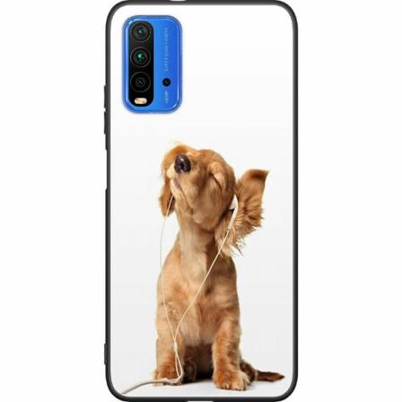 Xiaomi Redmi 9t Svart Skal Hund