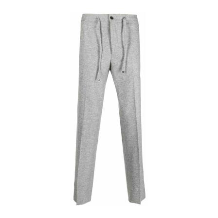 Corneliani Broek , Grijs , Heren , Maat: L