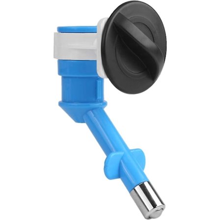 Vandflaske Hovedtud Automatisk Drypfri Dyre Vandbeholder Feeder Lille Dyr (blå) (1 stk)