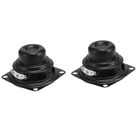 2 stk 2 tommers bærbare høyttalerdrivere 4 Ohm 10W fulltonehøyttaler forsterker hjemmekinosystem DIY