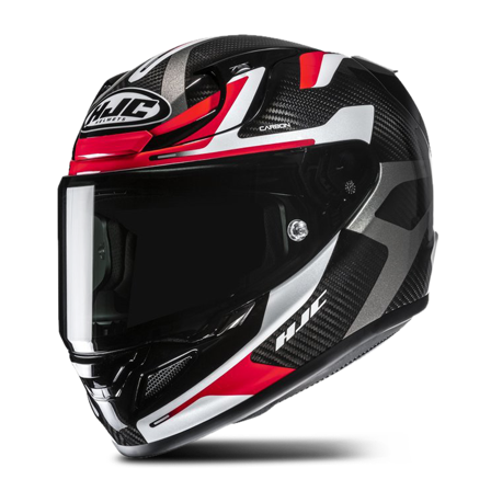 Cască Integrală HJC RPHA 12 Carbon Xentra negru/roșu XXL