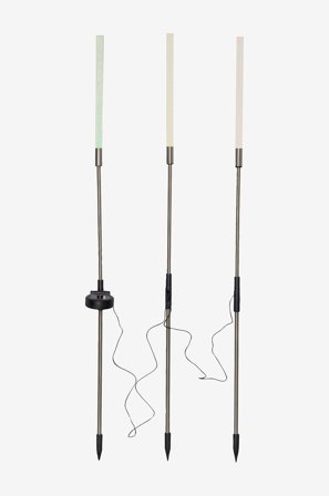 Star Trading - Aurinkokennokoriste Bubbly, 3 maapiikkiä - Monivärinen - Koristevalaisimet - - Homeroom