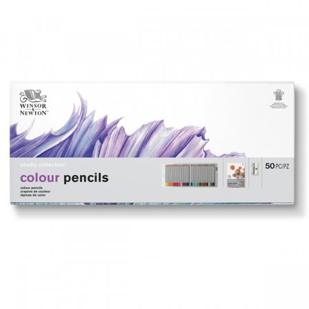 Winsor & Newton Studio Collection Colour Pencils Box Set of 50