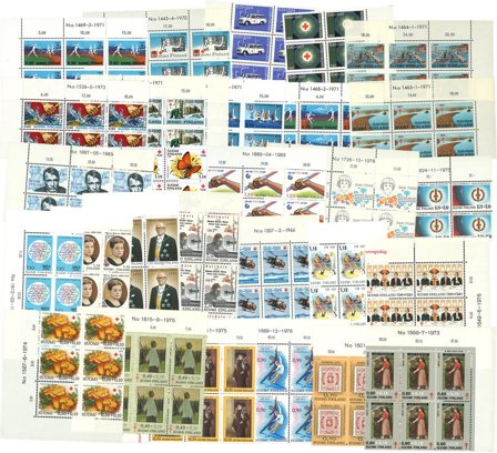 Finland 1966-1990 - 28 forskellige 6-blokke - Postfrisk