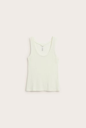 Kappahl | Koszulka z wełny merino | Offwhite