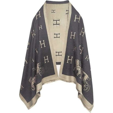 Dame Skjerf Pashmina Silky Sjal Wrap for Evening Dressing B