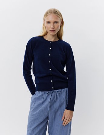 Sofie Schnoor Cissesw Cardigan - Navy - XL