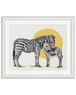 Stickpackung Bild Safari Zebra - Thea Gouverneur