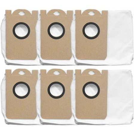 6 Pak Anti-Læk Støvsugerposer til Proscenic M7 Pro Robotstøvsuger