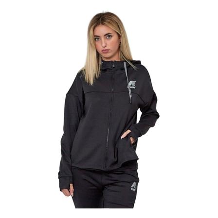 K-Way, Hoodies Zwart, Dames, Maat:L