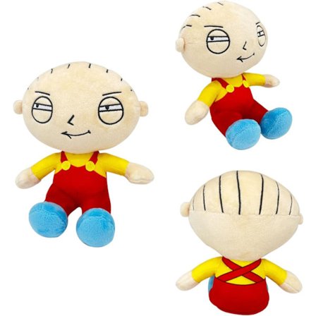 Plush-figurer - Family Stewie Puppy Brian Myk og kosetegnefilmfigur Guy Griffin-karakterleke (Brian)