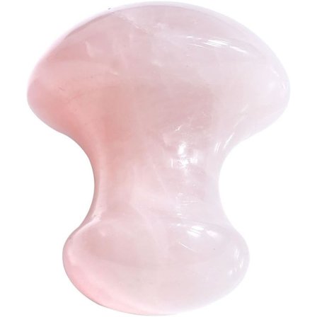 Svamp Gua Sha Skrabemassageværktøjer Naturlig Sten Ansigts Rose