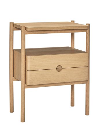 Hübsch Appeal Sengebord - Beige - ONE SIZE x 45