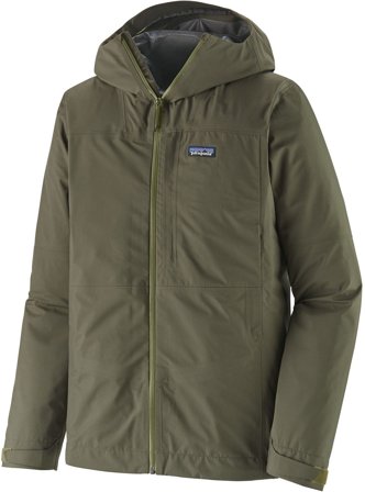 Patagonia M's Boulder Fork Rain Jacket Basin Green
