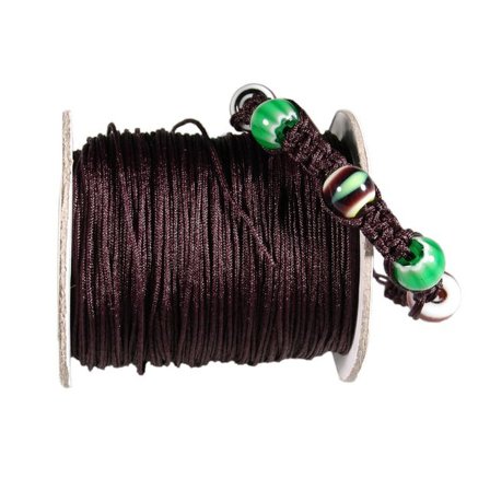 Smyckessnöre, polyester, 100 m, svart - Lyreco - Skola och förskola - Hobbymaterial - Band