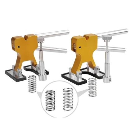 Auton kolhujen korjaustyökalu Korilevyn vedinkuoppaan, kolhujen korjaustyökalu (kultainen imu + 20 sinistä tiivistettä),