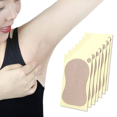 10 stk Deodorant Armpit Sheet Shield Svette Perspirasjonspute