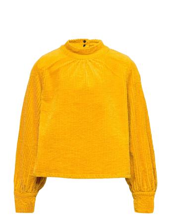 Nlfatoah Cord Ls Shirt Dt Yellow LMTD
