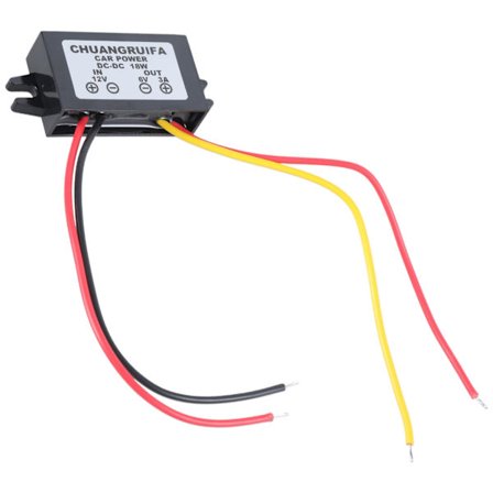 Vanntett omformer 12V ned til 6V 18W Maks 3A for DC/for DC strømforsyning N