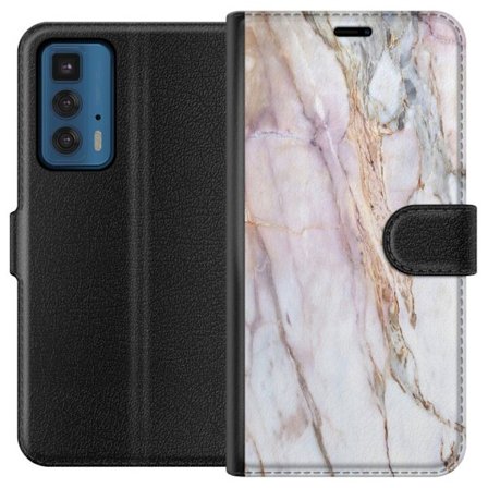 Yhteensopiva Lompakkokotelo Motorola Edge 20 Pro Marmori