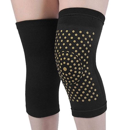 Knäskydd med Värme, Kompression & Malört - Stöd för Träning