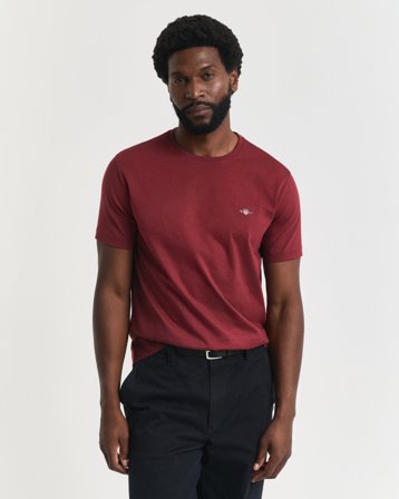 GANT Herren Regular Fit T-Shirt (4XL) Rot