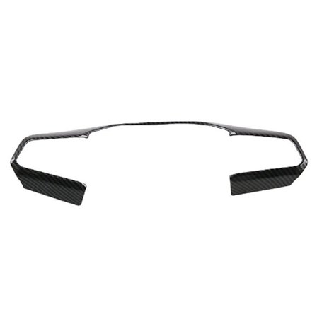 Kolfiber Inre Rattkåpa Trim Bil Inre Styling Dekoration Tillbehör Passar För MG4 EVMulan 2022-2024