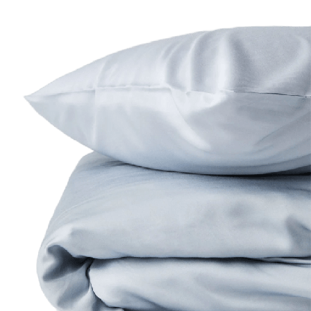 Movesgood Bambu lyocell Bäddset dubbel 220x220 Sängkläder Blå , 50x60