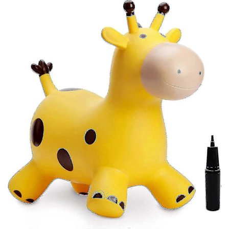 Babe Fairy Giraffe Pomppiva Hevonen Hyppylelu Taaperoille - Hyppivä Hevonen Pomppiva [PB] (FMY)