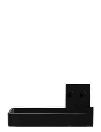 Nichba Design Toilet Paper Holder - Black - ONE SIZE