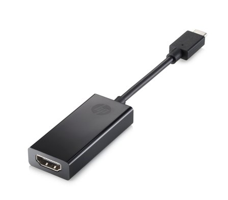HP ekstern videoadapter - svart