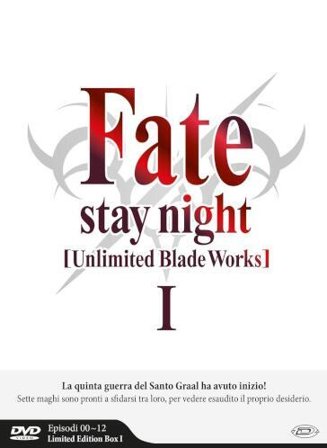 Fate/Stay Night - Unlimited Blade Works - Stagione 01 (Eps 00-12) (3 Dvd) (Limited Edition Box)
