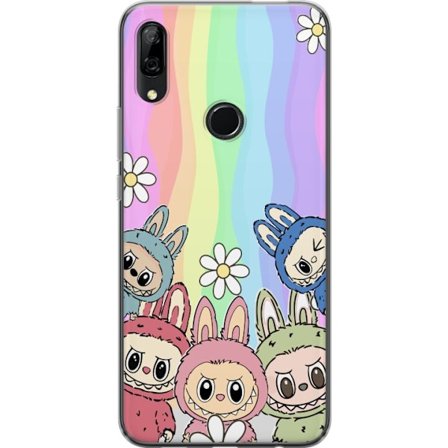 Kompatibelt Mobildeksel til Huawei Huawei P Smart Z Regnbage