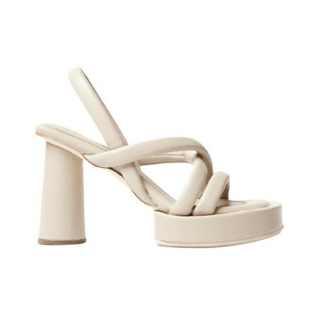Paloma Barceló, Regina sandals Beige, Dames, Maat:40 EU,leer