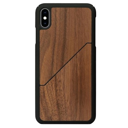 iPhone XS Max Skal Walnut Split