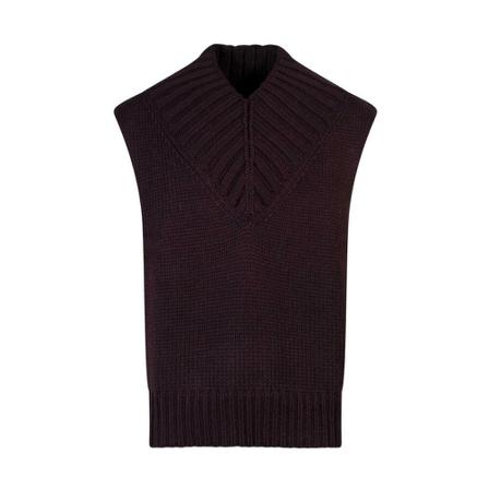 Jil Sander Vests Brun, Herre Slipover