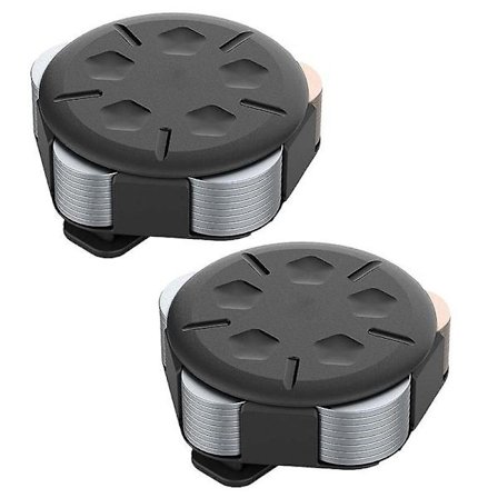 2-pak Myntdispenser - Bærbar Myntboks Med Klips, Myntbeholder Minimalistisk Myntsamling Vegg