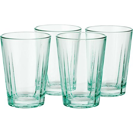 Rosendahl Grand Cru Recycled vandglas 22 cl, 4-pack - Transparent, grøn | KitchenOne