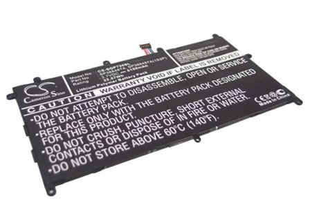 Batteri til nettbrett for Samsung Galaxy Tab 8.9, GT-P7300, GT-P7310 og andre.