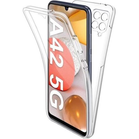 Coque - PHONILLICO - Samsung Galaxy A42 - Pehmeä Silikon - Ultra Ohut - Läpinäkyvä