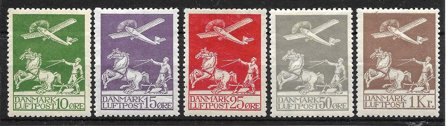 Danmark 1925 - AFA 144/182 - Ubrugt