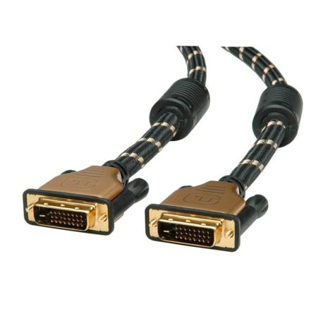 ROLINE Gold Monitor Cable, Dvi M -